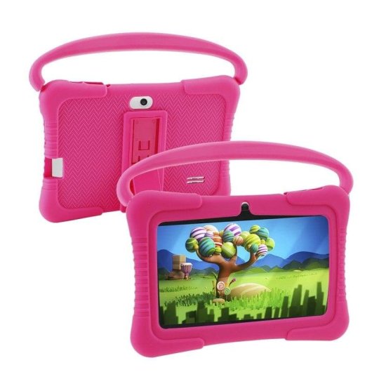 Tablet Dam Electronics K705 WiFi 7" 2GB 32GB Rosa Blanco