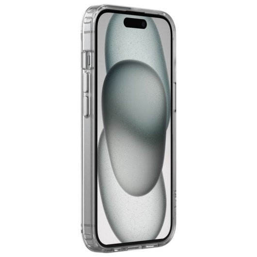 Belkin Funda Protectora Transparente Magnética Revestimiento Antimicrobiano para iPhone 15 Pro Max