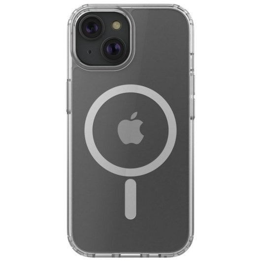 Belkin Funda Protectora Transparente Magnética Revestimiento Antimicrobiano para iPhone 15 Pro Max