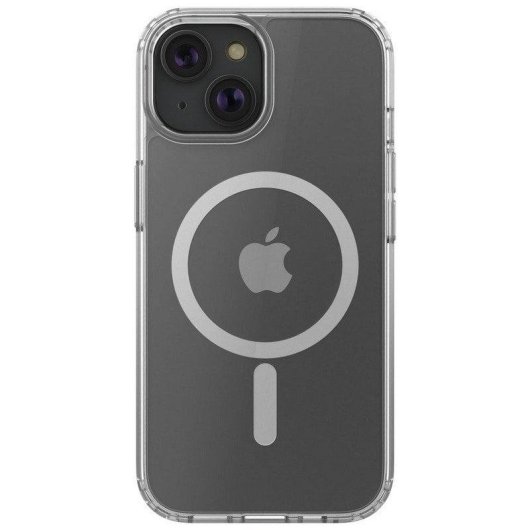 Funda para móvil Belkin SHEERFORCE Transparente Antimicrobiana Compatible MagSafe para iPhone 15 Pro Max