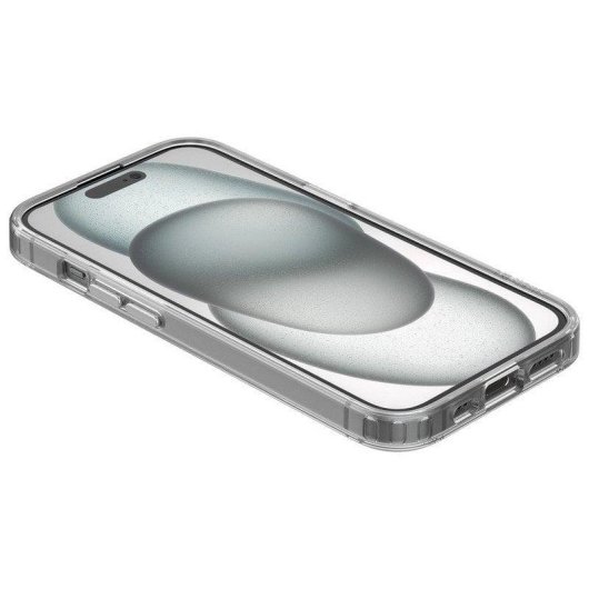 Funda para móvil Belkin SHEERFORCE Transparente Antimicrobiana Compatible MagSafe para iPhone 15 Pro Max