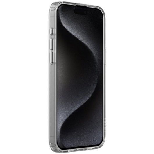 Belkin Funda Protectora Transparente Magnética con Revestimiento Antimicrobiano para iPhone 15 Pro