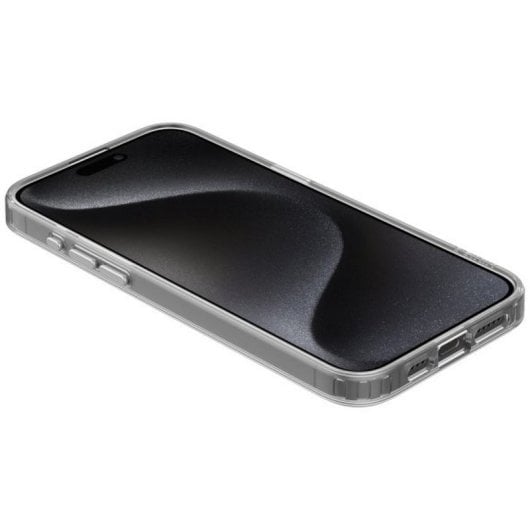 Belkin Funda Protectora Transparente Magnética con Revestimiento Antimicrobiano para iPhone 15 Pro