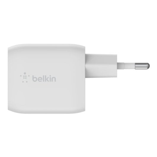 Belkin Cargador de Pared USB-C GaN Doble con PPS de 45 W Blanco