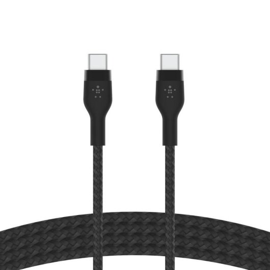 Cabo USB-C Belkin BoostCharge Pro Flex 1m 60W Silicone Preto