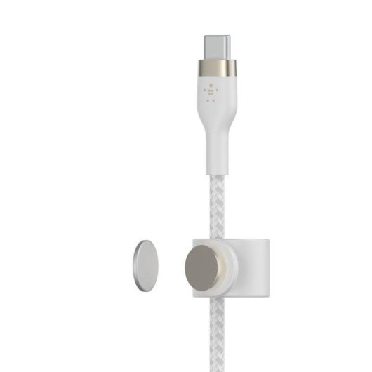 Câble Lightning Belkin BoostCharge Pro Flex CAA011BT2MWH 2 m USB-C silicone blanc