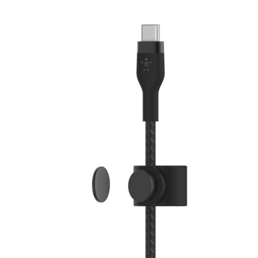 Cabo USB-C a Lightning Belkin BoostCharge Pro Flex 1m Silicone Preto