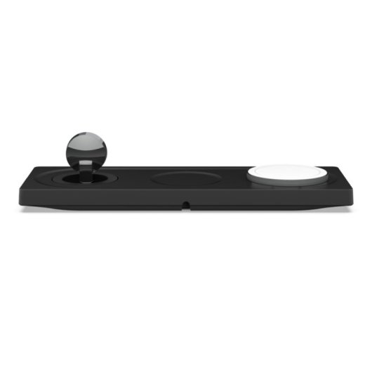 Belkin BOOST CHARGE PRO Cargador Inalámbrico 3 en 1 de 15 W con Tecnología MagSafe Oficial Negro