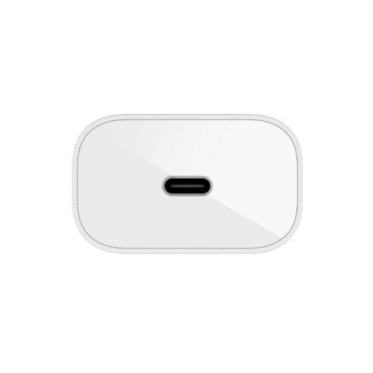 Belkin BoostCharge Cargador de Pared USB-C PD 3.0 PPS de 25 W + Cable USB-C Blanco