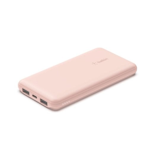Batterie externe Belkin Boostcharge 10 000 mAh, or rose