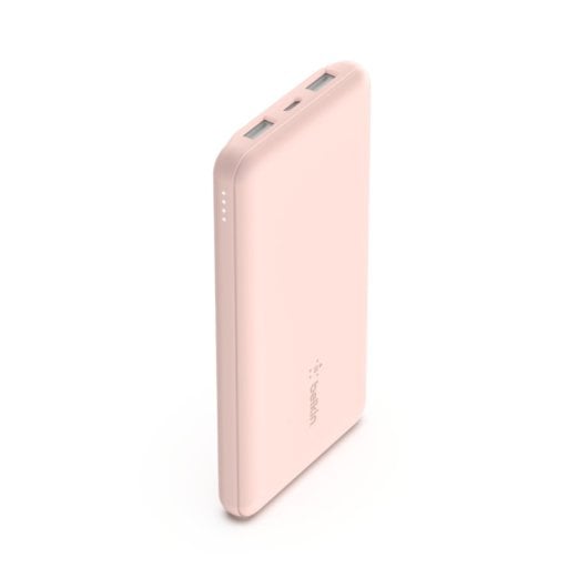 Batterie externe Belkin Boostcharge 10 000 mAh, or rose