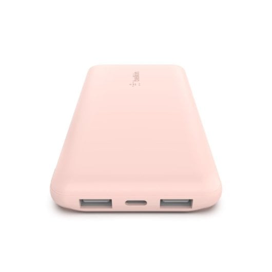 Batterie externe Belkin Boostcharge 10 000 mAh, or rose