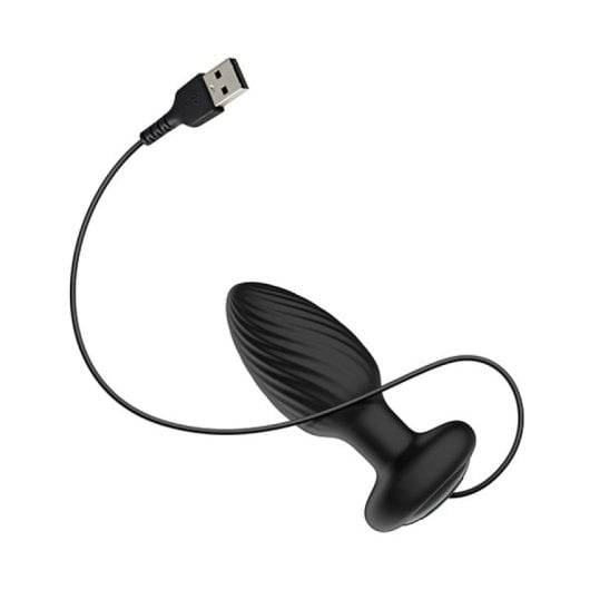 Nexus Tornado Butt Plug Medium Black