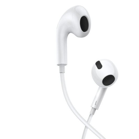 Baseus Encok C17 Auriculares Intrauditivos con Cable USB Tipo C Blancos