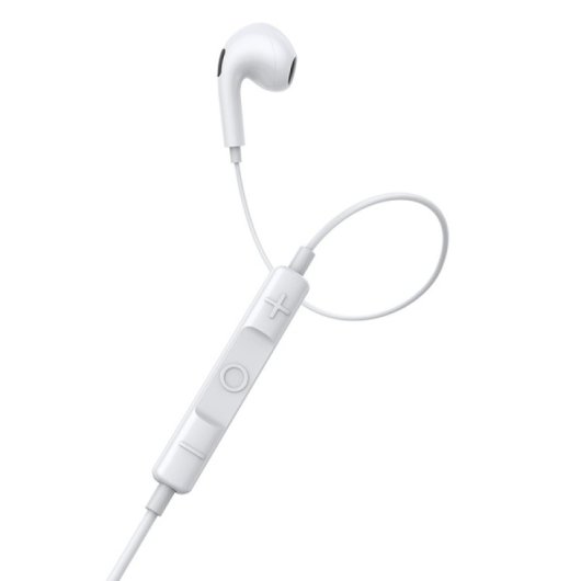 Baseus Encok C17 Auriculares Intrauditivos con Cable USB Tipo C Blancos