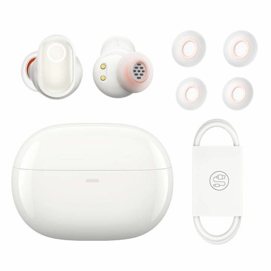 BOWIEWM05TRUEWIRELESSEARPHONESCREAMY-BLANC