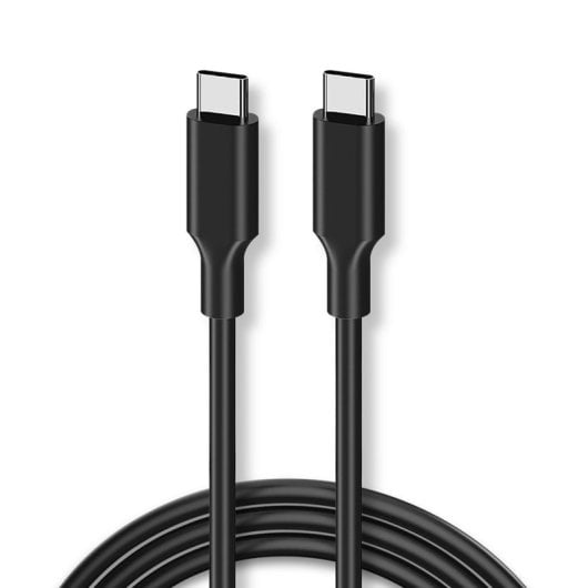 Câble USB-C 1Life 10 Gbit/s 1,5 m Noir