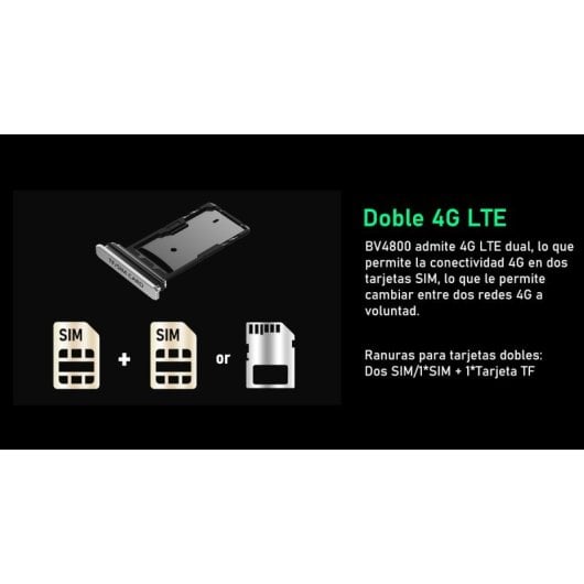 Blackview BV4800 2GB/32GB/6.56" Preto