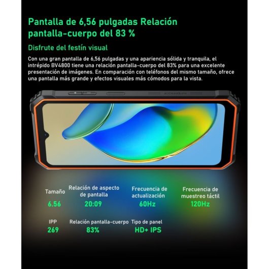 Blackview BV4800 3/64GB Naranja Libre