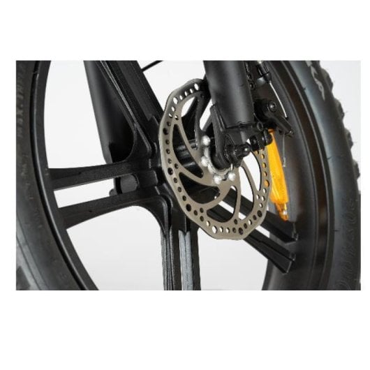 Bicicletta elettrica pieghevole Nilox X9 con ruote da 20" 26V 250W Nera