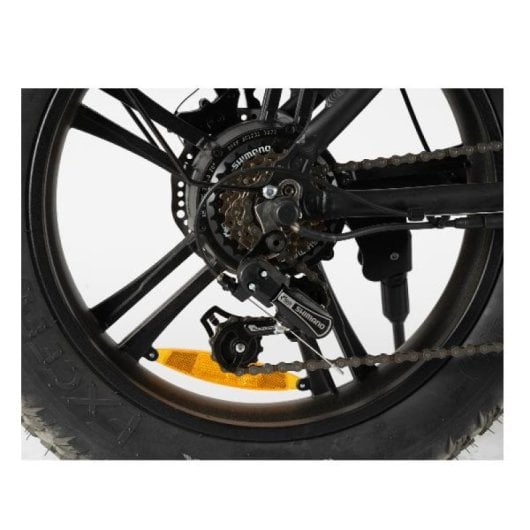Bicicletta elettrica pieghevole Nilox X9 con ruote da 20" 26V 250W Nera