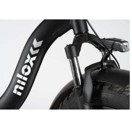 Bicicletta elettrica pieghevole Nilox X9 con ruote da 20" 26V 250W Nera