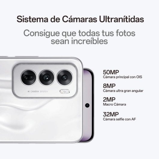 OPPO Reno12 5G 12/256GB Astro Silver Libre