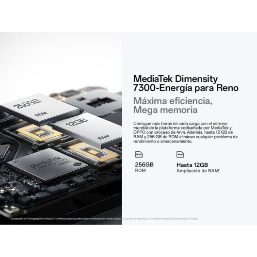 OPPO Reno12 5G 12/256GB Astro Silver Libre