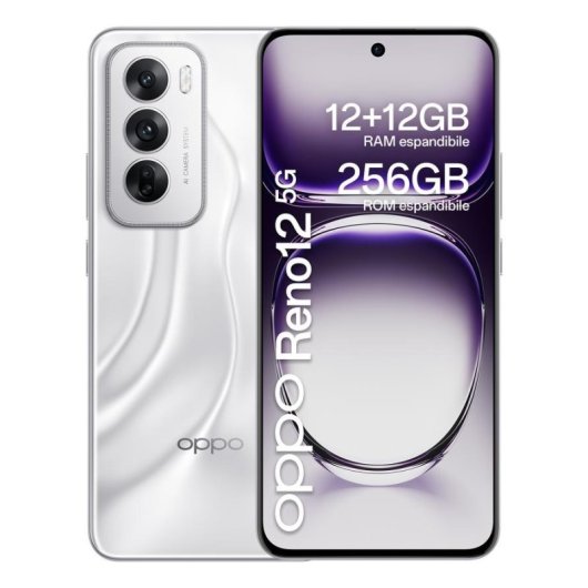 OPPO Reno12 5G 12GB 256GB 6.7" Astro Silver