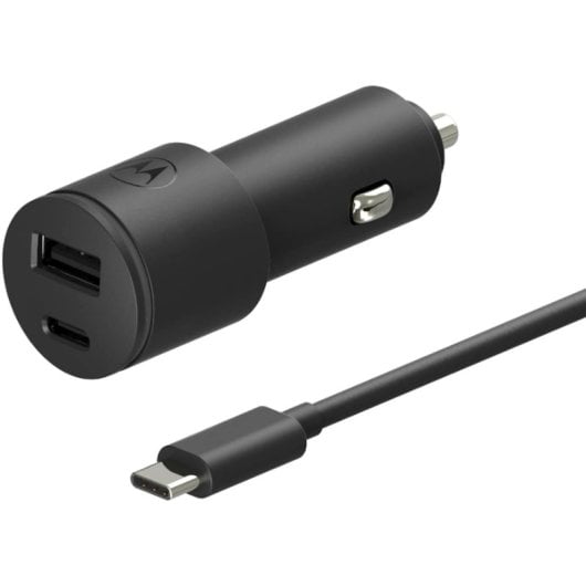 Chargeur Voiture Motorola SJV102-EU USB/USB-C 45W Noir