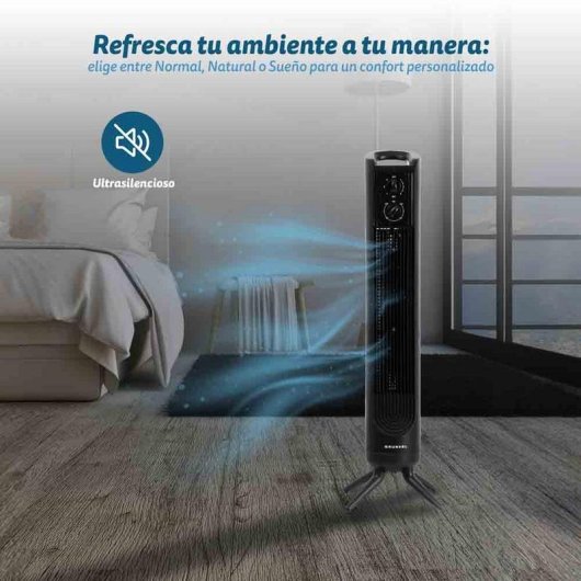 Coluna de Ar Grunkel TF-324NG 45W 3 Velocidades Oscilação Temporizador 2h Preto