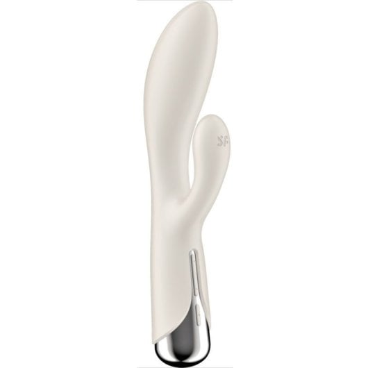 Satisfyer Spinning Rabbit 1 Stimulation Clitor et Point G Blanc