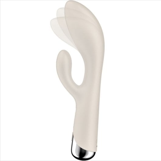 Satisfyer Spinning Rabbit 1 Stimulation Clitor et Point G Blanc