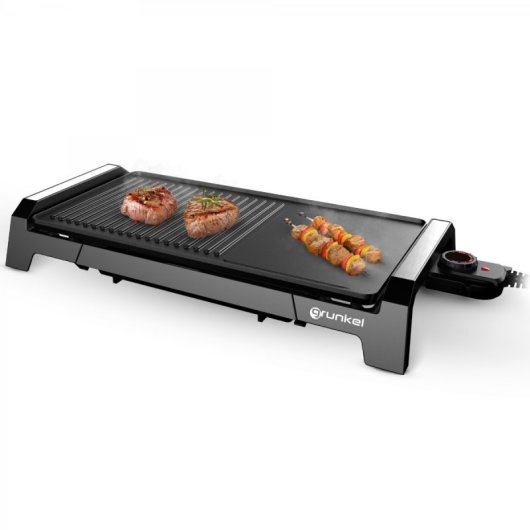 Grunkel BK-DH51 Plancha de Asar Eléctrica + Grill 2200W