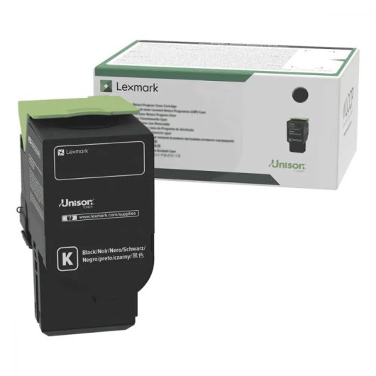 Lexmark 78C20K0 Cartouche de toner 1 pièce(s) Original Noir