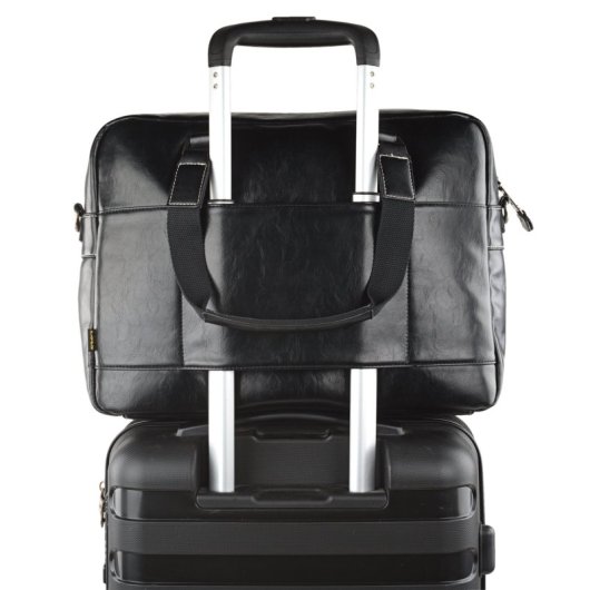 Cartella per laptop Lois Alvord fino a 15,6" Nera