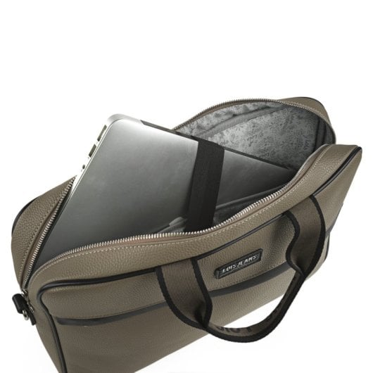Lois Chandler Mallette pour ordinateur portable jusqu'à 15,6" Taupe