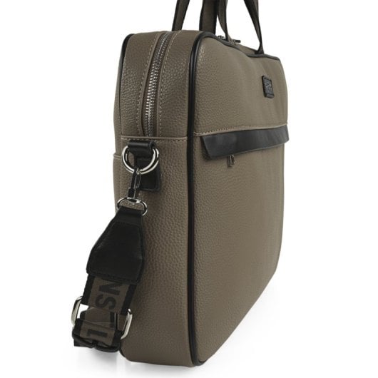 Lois Chandler Mallette pour ordinateur portable jusqu'à 15,6" Taupe
