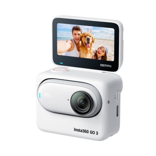 Insta360 GO 3 Cámara Deportiva UltraHD 2K 128GB WiFi Blanca