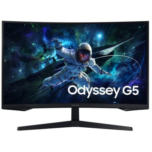 Gebogener Gaming-Monitor Samsung Odyssey G5 S32CG554EU 32&quot;/ QHD/ 1ms/ 165Hz/ VA/ Schwarz