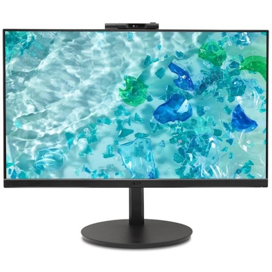 MONITOR 24 DISPLAYPORT HDMI VGA ACER CB242YEbmiprx FHD 100Hz, WEBCAM, ALTEZZA REGOLABILE, ORIENTABILE, ALTOPARLANTI, FreeSync