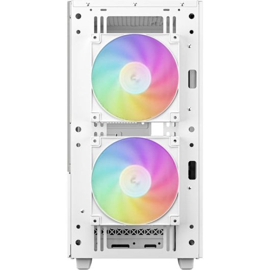 DeepCool CH360 ARGB DIGITAL Micro Torre mATX Cristal Templado USB-C Blanca