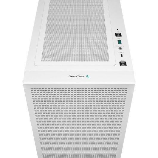 DeepCool CH360 ARGB DIGITAL Micro Torre mATX Cristal Templado USB-C Blanca