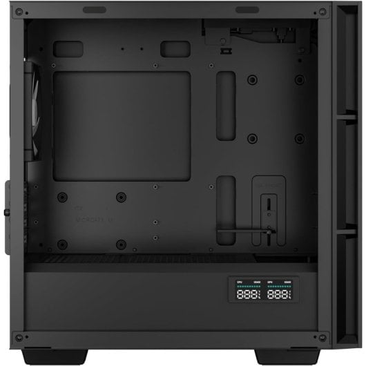 DeepCool CH360 ARGB DIGITAL Micro Torre mATX Vidro Temperado USB-C Preta