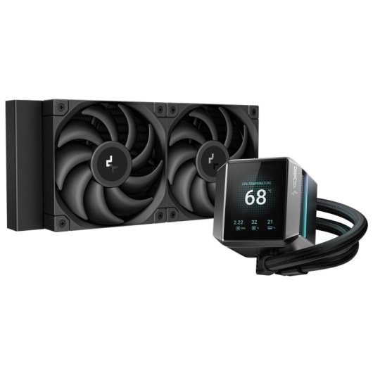 DeepCool MYSTIQUE 240 Kit de Refrigeración Líquida 240mm Negro