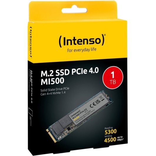 Intenso MI500 SSD 1 TB PCIe Gen 4x4 NVME 1.4