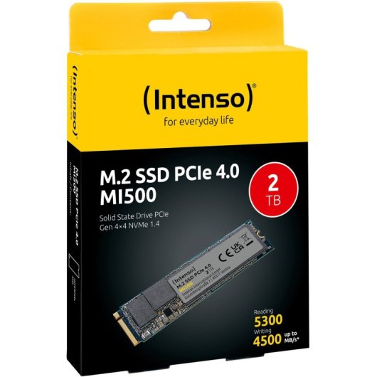 Intenso MI500 SSD 2 To PCIe Gen 4x4 NVME 1.4