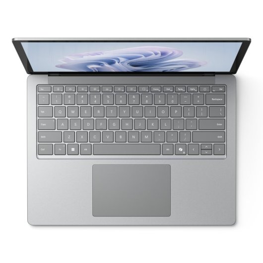 Microsoft Surface Laptop 6 Platino Intel Core Ultra 5-135H/8GB/256GB SSD/13.5" Táctil Teclado Alemán