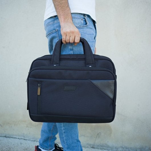 Jaslen Liverpool Maletín para Portátil hasta 15.6" Negro