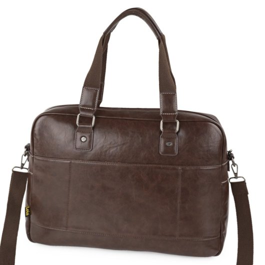 Cartella per laptop Lois Alvord fino a 15,6" Marrone